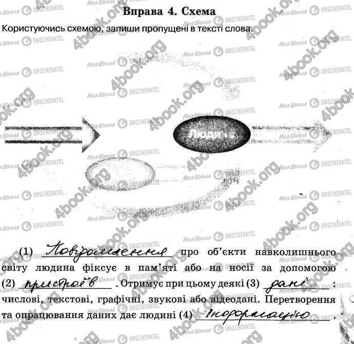 ГДЗ Информатика 5 класс страница Стр.13 Впр.4